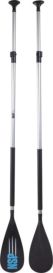 NSP 2 Pce Alloy PVC Adjustable SUP Paddle