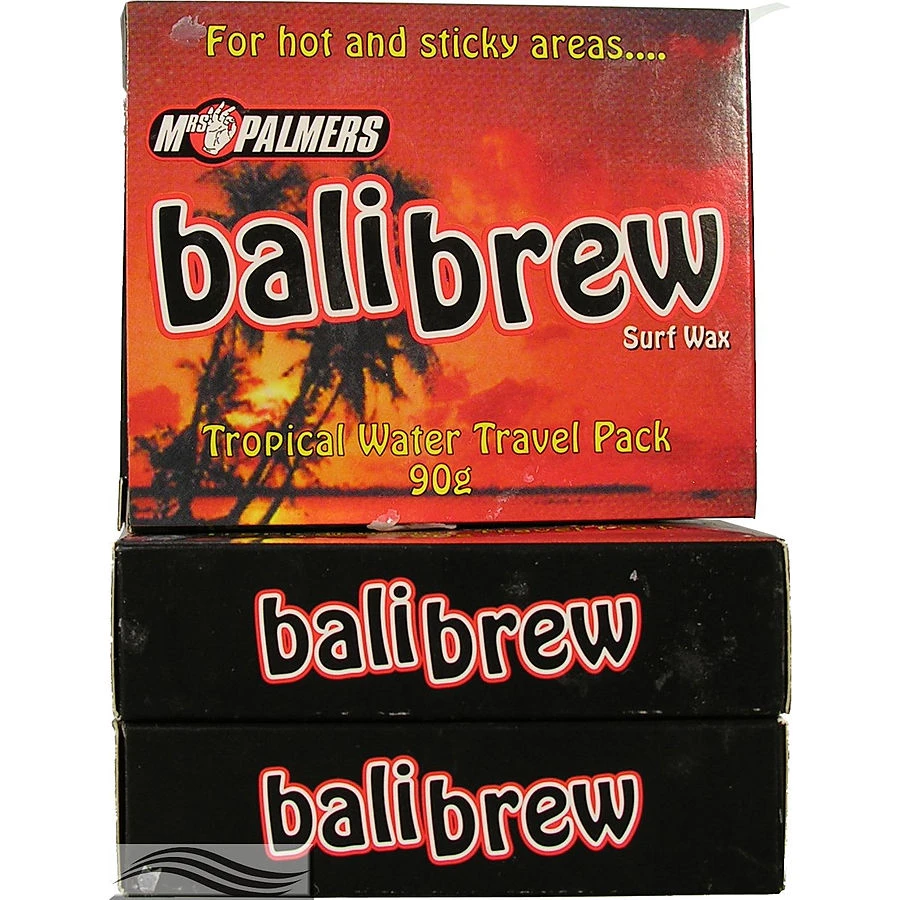 Mrs Palmers Bali Brew Surf Wax 3 Pack 1 Mrs Palmers Bali Brew Surf Wax 3 Pack