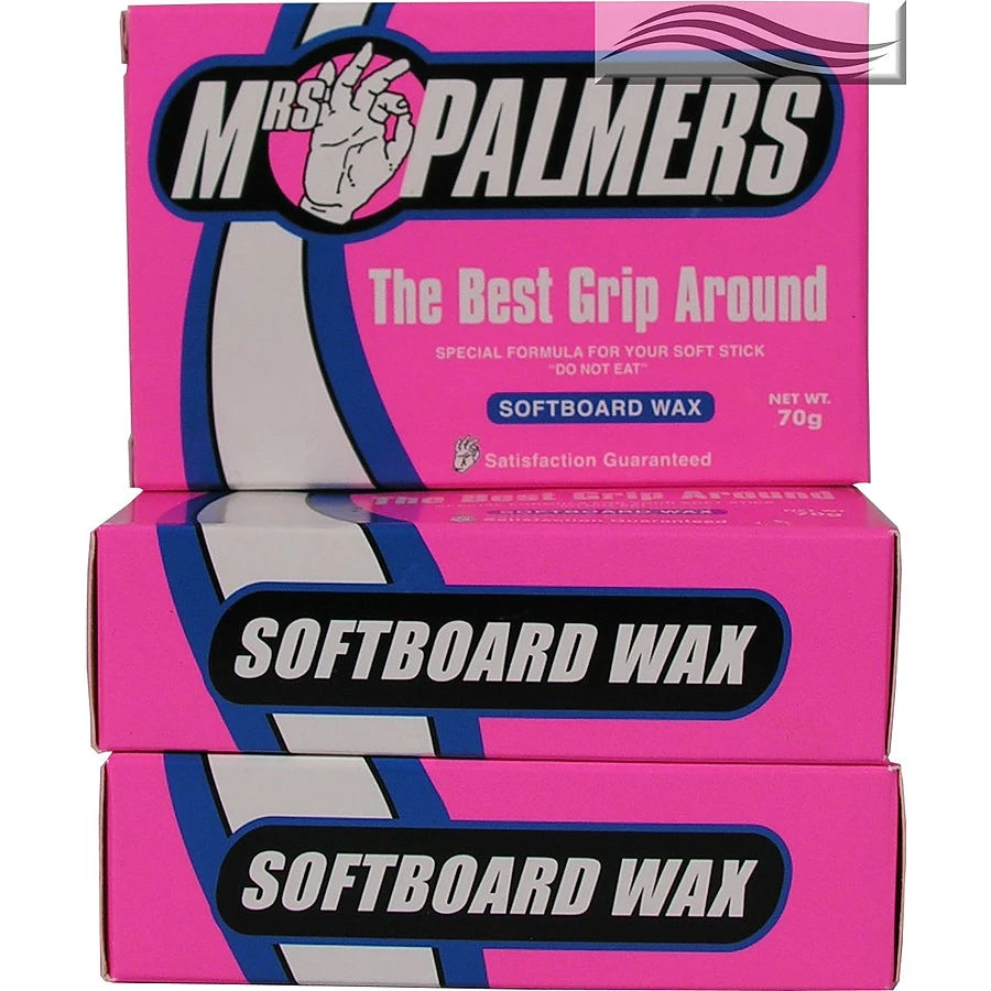Mrs Palmers Softboard Surf Wax 3 Pack 1 Mrs Palmers Softboard Surf Wax 3 Pack