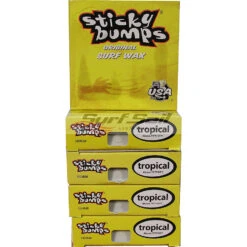 Sticky Bumps Tropical Water Original Surf Wax 5 Pack