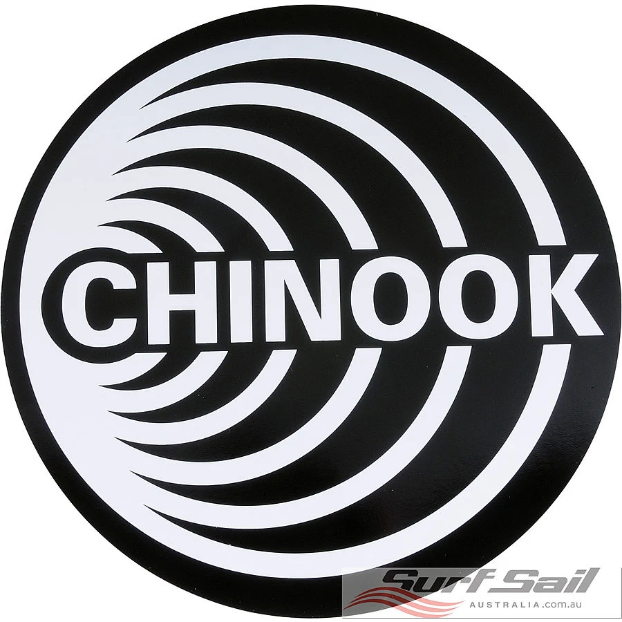 Chinook Logo Sticker Round 240mm 1 Chinook Logo Sticker Round 240mm