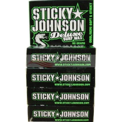 Sticky Johnson Cool Water Deluxe Surf Wax 5 Pack
