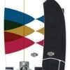 Carver Triton Spectral Raw CX Complete Surfskate Skateboard