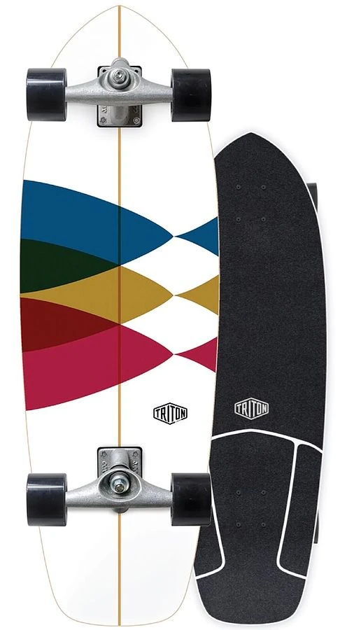 Carver Triton Spectral Raw CX Complete Surfskate Skateboard 1 Carver Triton Spectral Raw CX Complete Surfskate Skateboard