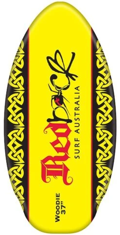 Redback Original Skimboard Wood Yellow 37 Inch
