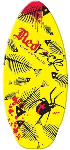 Redback Wood Yellow Skimboard 41 Inch