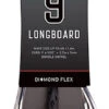 Ocean And Earth Diamond Flex Longboard Leash BLACK 9 Ft