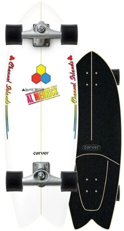 Carver CI Fishbeard CX Raw Complete Skateboard