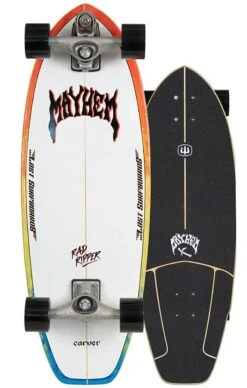 Carver Lost Rad Ripper Raw C7 Complete Skateboard