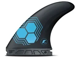 Futures AM1 Alpha Carbon Medium Tri Fin Set Carbon Blue