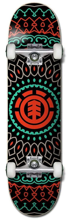 Element Hatched Tulum 8.0 Complete Skateboard 1 Element Hatched Tulum 8.0 Complete Skateboard