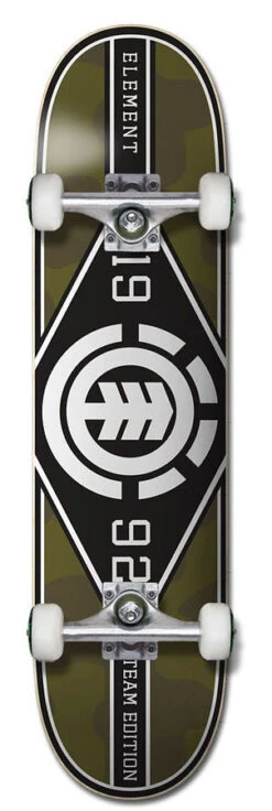 Element Camo Major League 7.5 Complete Skateboard