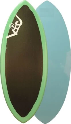 Victoria Skimboards Poly Lift Carbon Sky Blue Skimboard L