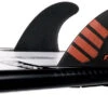 Futures F4 Alpha Carbon Red Small Tri Fin Set