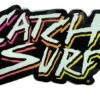 Catch Surf Tropical Logo Sticker Black White