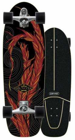 Carver Knox Phoenix C7 Raw Complete Skateboard
