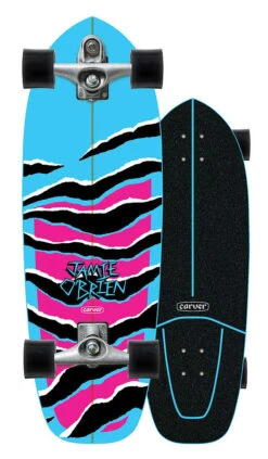 Carver JOB Blue Tiger C7 Raw Complete Skateboard