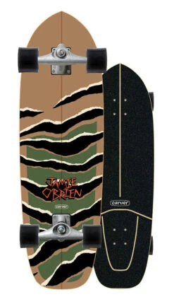 Carver JOB Camo Tiger CX Raw Complete Skateboard