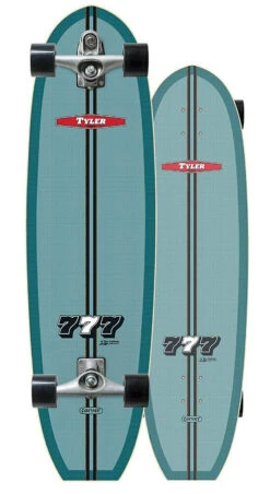 Carver TYLER '777' C7 Raw Complete Skateboard