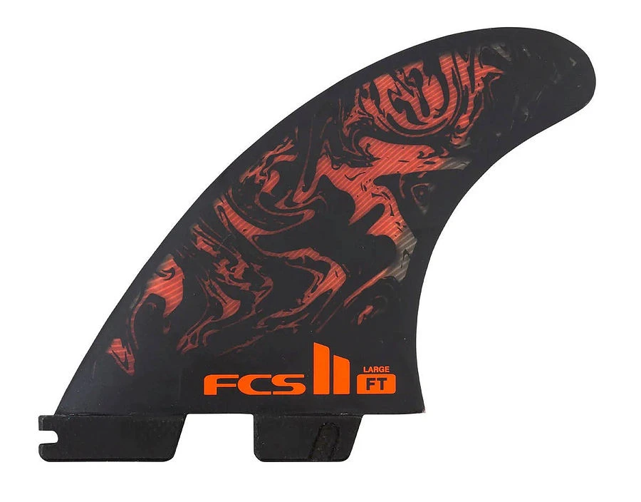 FCS II Filipe Toledo PC Athlete Series Accelerator Tri Fins Black Red 1 FCS II Filipe Toledo PC Athlete Series Accelerator Tri Fins Black Red