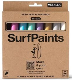 Surfpaints Surfboard Metallic Pack Paint Pens