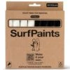 Surfpaints Surfboard Black And White Paint Pens