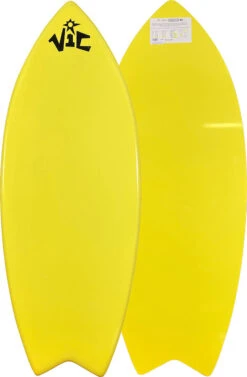Victoria Skimboards Poly Weber EGlass Epoxy Yellow M