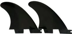 Aussie Skegs FCS II Carver Quad Rear Fin Set Small