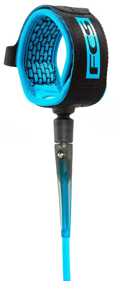 FCS All Round Essential Blue Black Leash 2 FCS All Round Essential Blue Black Leash - Image 2