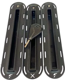 Aussie Skegs Futures Tri Fin Plug Set