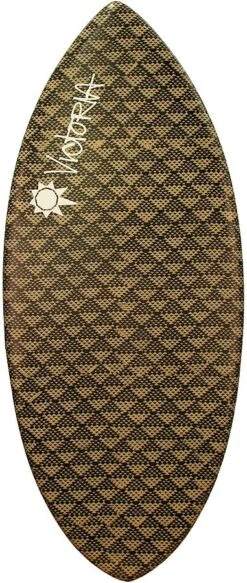 Victoria Skimboards Glide Creme Diamonds Skimboard