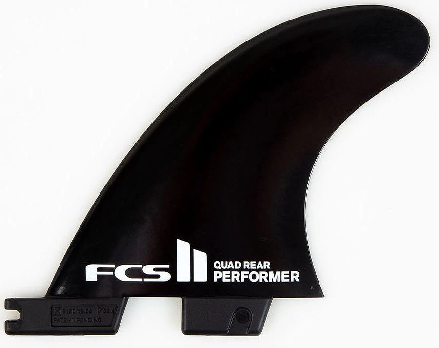 FCS II Performer Glass Flex Quad Rear Set Black 1 FCS II Performer Glass Flex Quad Rear Set Black
