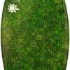 Victoria Skimboards Glide Green Mosaic Skimboard