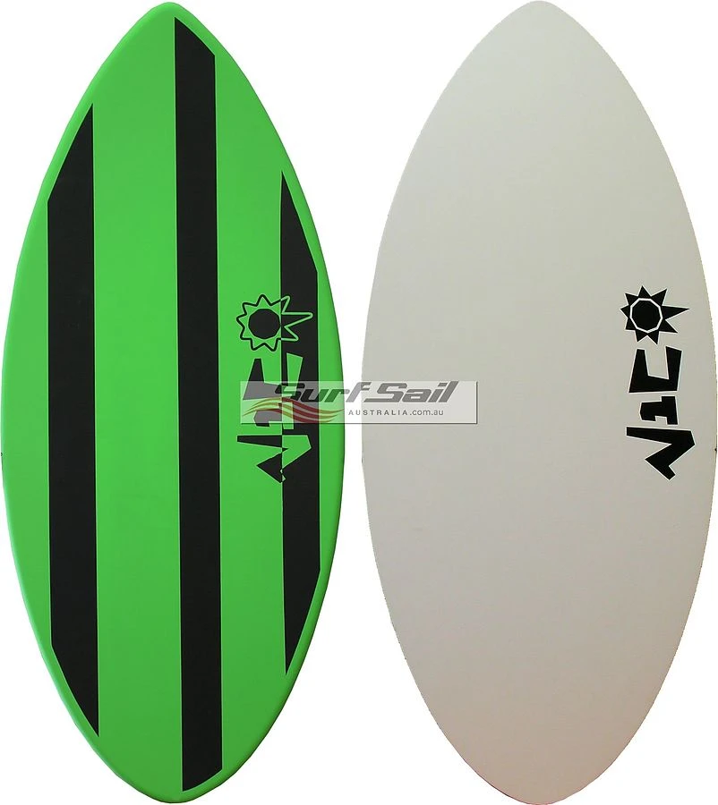 Victoria Skimboards 2022 Foamie 2.0 Lime Stripe 2 Victoria Skimboards 2022 Foamie 2.0 Lime Stripe - Image 2