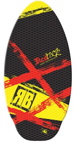 Redback Wood Traction Yellow Skimboard 41 Inch