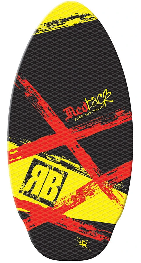 Redback Wood Traction Yellow Skimboard 41 Inch 1 Redback Wood Traction Yellow Skimboard 41 Inch